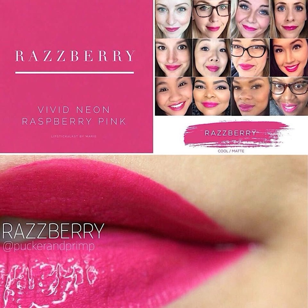 Lipsense Razzberry NEW Matte Cool Neon Purple Pink Long Lasting Liquid Lipstick - Picture 5 of 7
